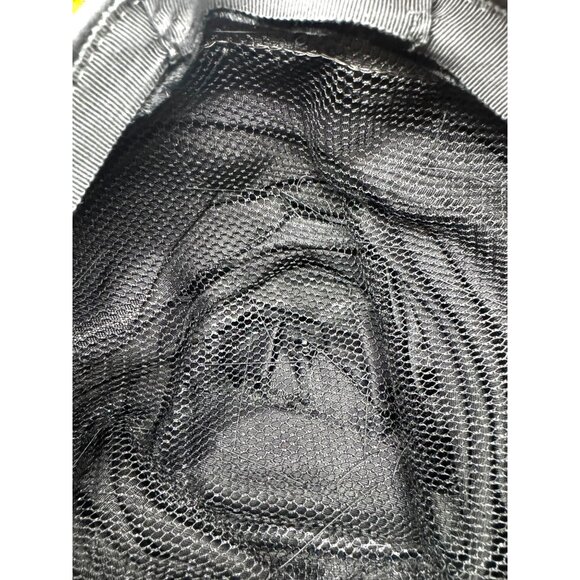 Vintage Bullock’s Wilshire Black Satin Turban Hat Wynshire Millinery - Picture 9 of 10